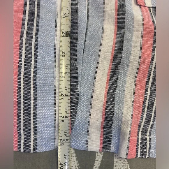 🖤”Laundry By Shelli Segal” NWT Multicolor Striped Blazer w/ Pockets - Picture 15 of 15